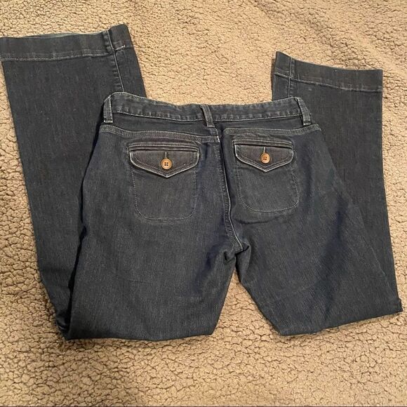 Loft Trouser Jeans  Size 4P Jeans - Picture 9 of 12